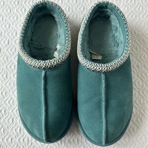 UGG Women’s Tasman Slippers in Deep Ice (Dark Teal Color) - Like new Condition
